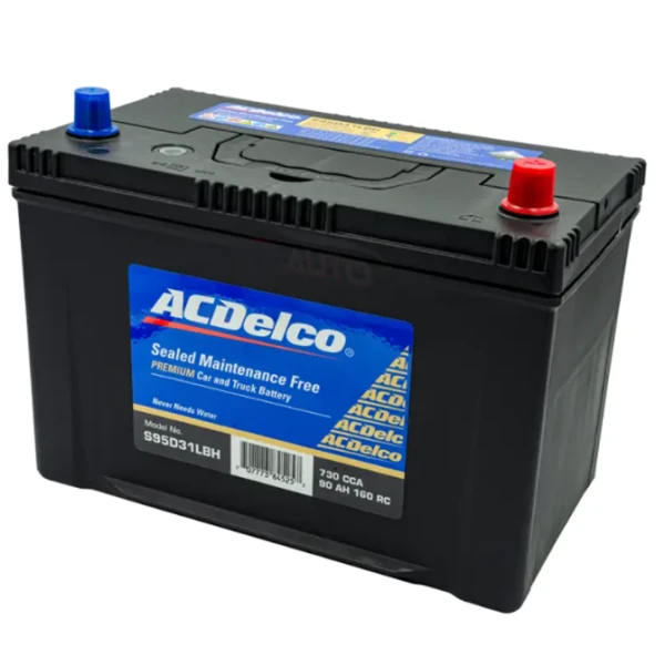 BATERIA ACDELCO 90 AH 730CCA POSITIVO LADO DERECHO ( - + ) - Baterías | ClickRepuestos